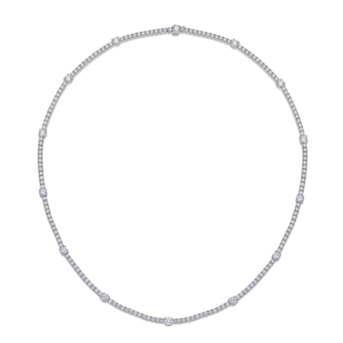 Scarlett Diamond Station Necklace 7ctw approx.