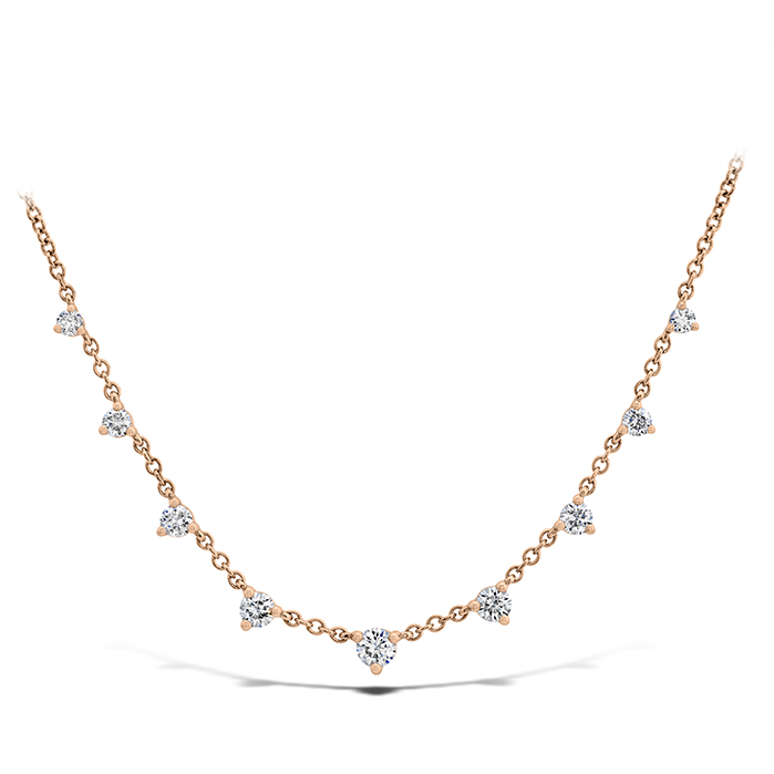 Essentials 9-Stone Necklace .37-.43ctw approx.