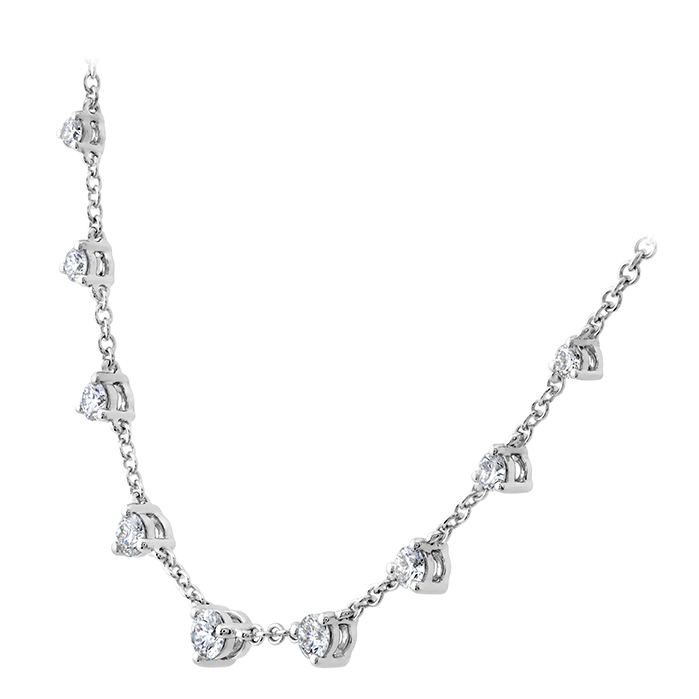 Essentials 9-Stone Necklace .37-.43ctw approx.