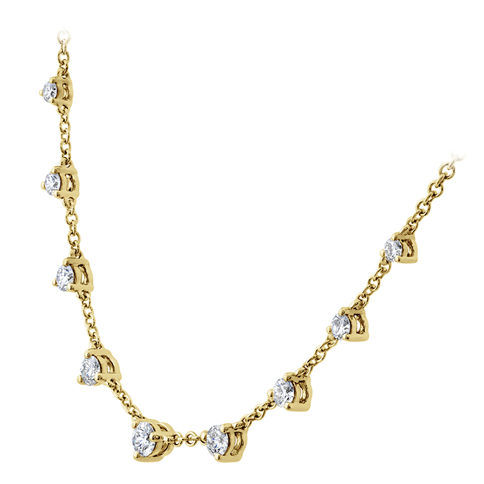 Essentials 9-Stone Necklace .37-.43ctw approx.