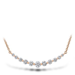 Smile Necklace .56-.65ctw approx.