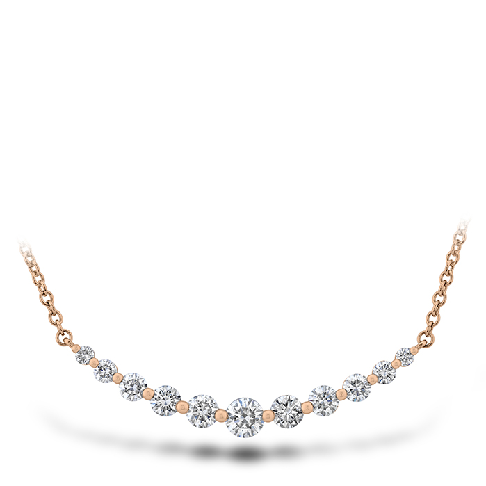 Smile Necklace .56-.65ctw approx.