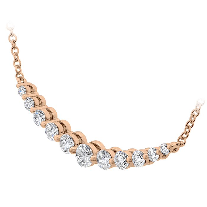 Smile Necklace .56-.65ctw approx.