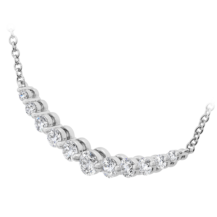 Smile Necklace .56-.65ctw approx.