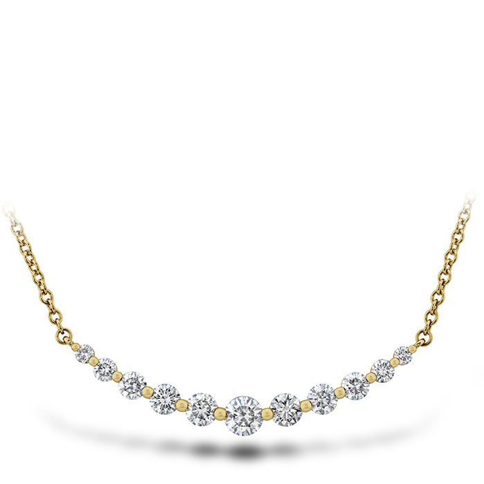 Smile Necklace .56-.65ctw approx.