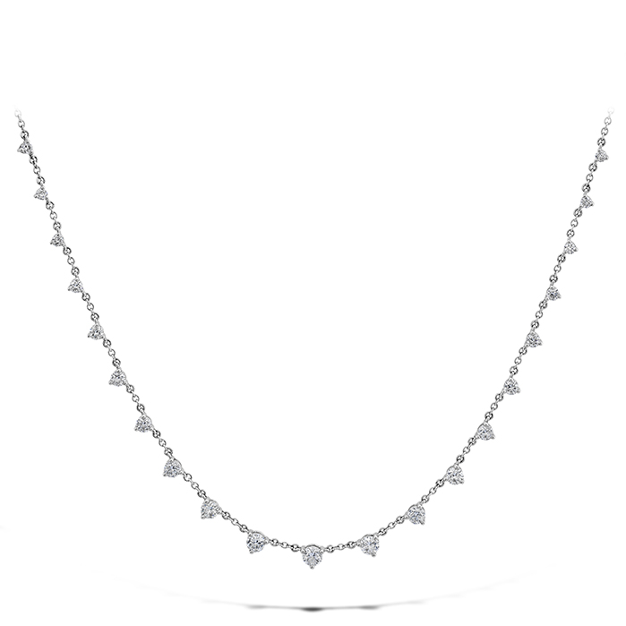 Essentials 21-Stone Necklace 1.14-1.20ctw approx.