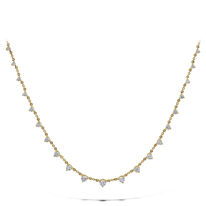 Essentials 21-Stone Necklace 1.14-1.20ctw approx.