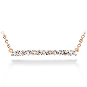 Diamond Bar Necklace .30ctw approx.