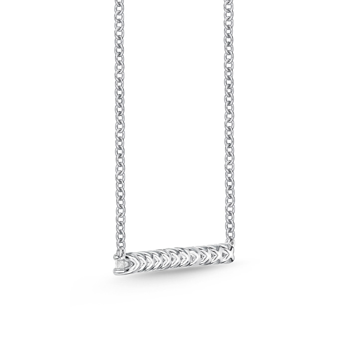 Diamond Bar Necklace .50ctw approx.
