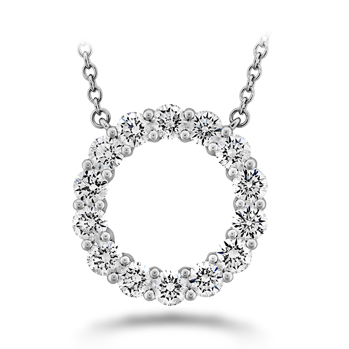Diamond Circle Necklace 1ctw approx.