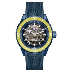 Captain Cook Blue High Tech Ceramic Skeleton Limited Edition