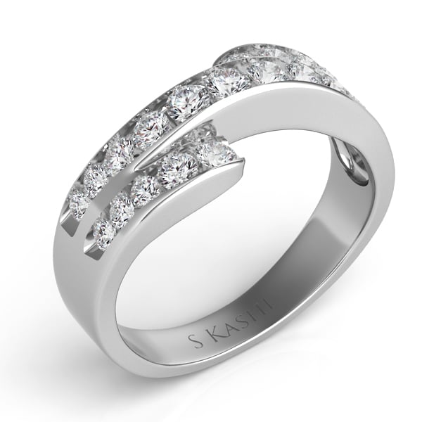 White Gold Diamond Band