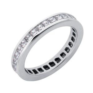 Princes Cut Eternity Band