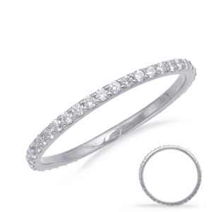 White Gold Eternity Band