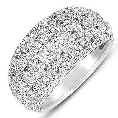 White Gold Fashion Ring
