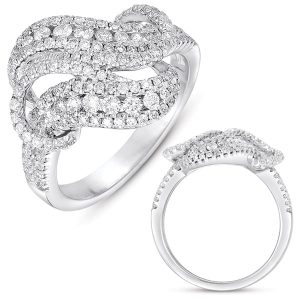 White Gold Fashion Ring