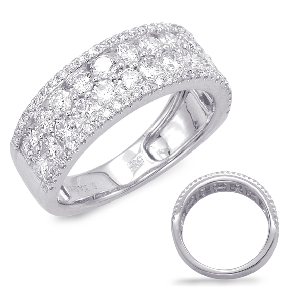 White Gold Diamond Band