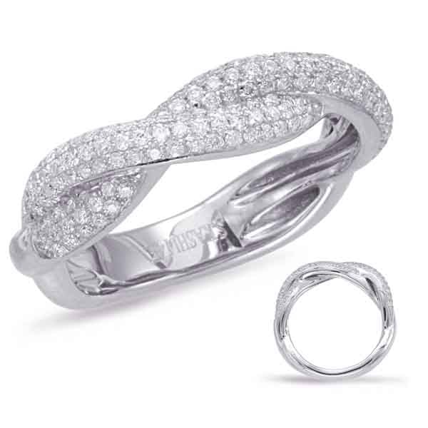 White Gold Diamond Fashion Ring