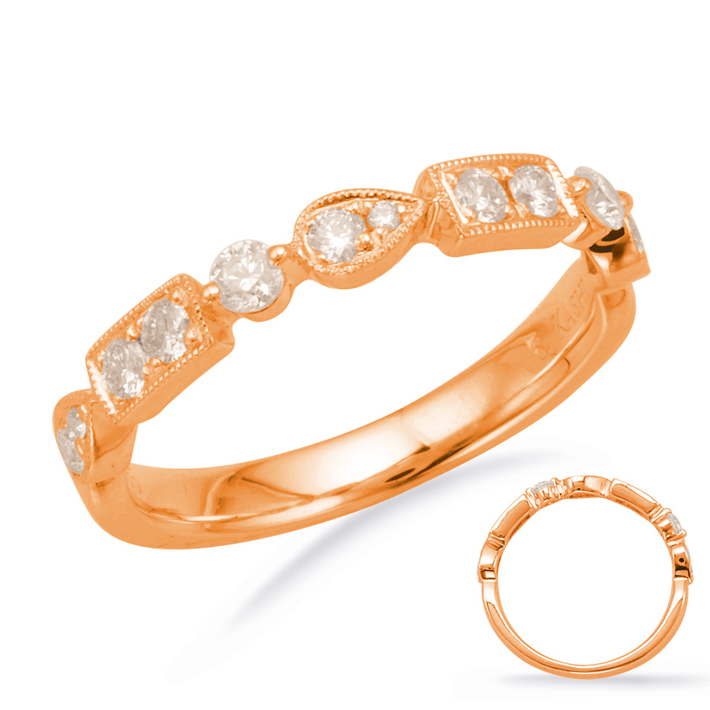 Rose Gold Stackable Band