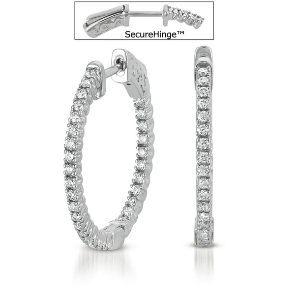 1.25 inch Securehinge Hoop Earring