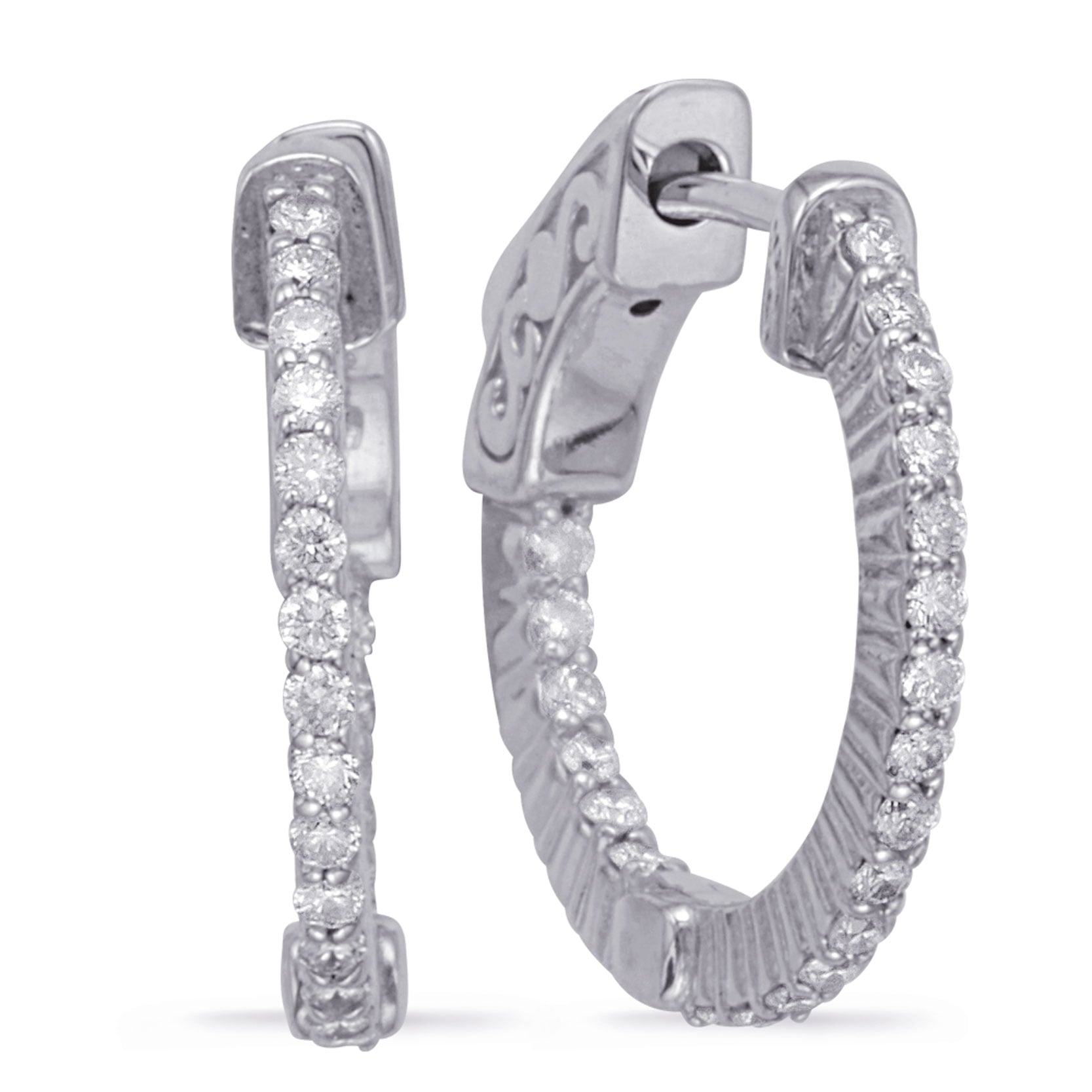 0.70 inch Securehinge Hoop Earring