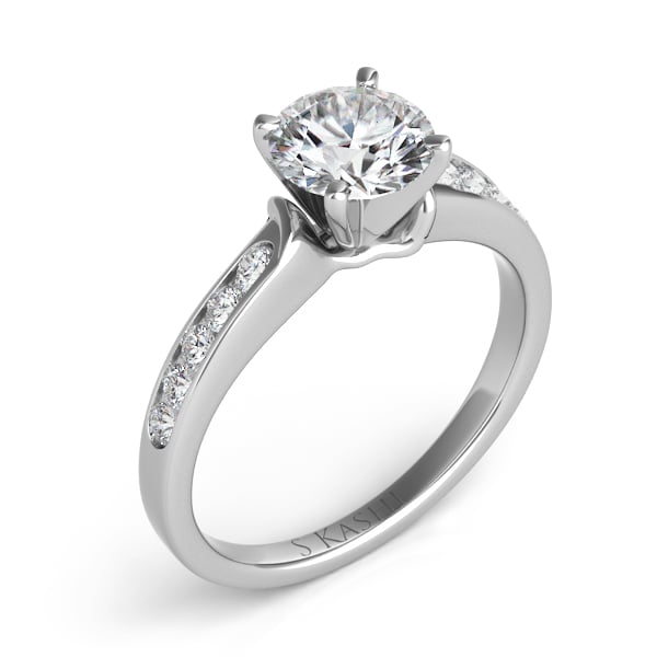White Gold Engagement Ring