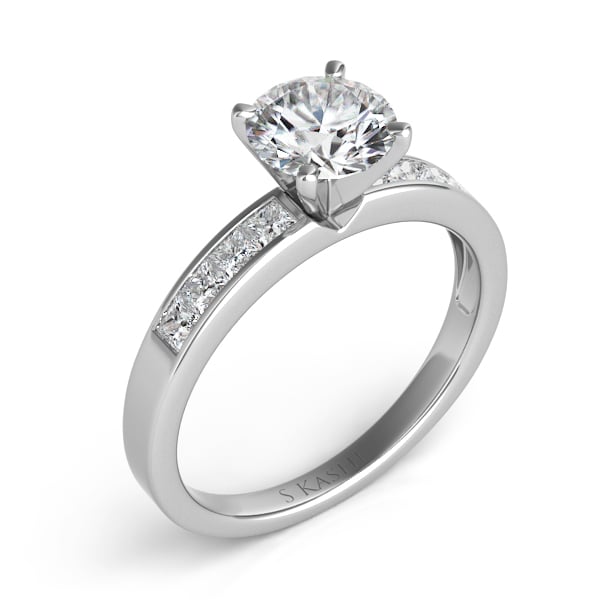 White Gold Engagement Ring