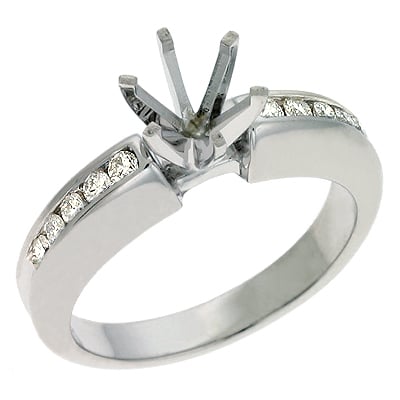 White Gold Engagement Ring