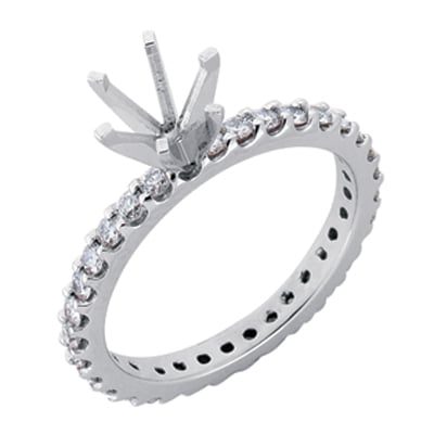 White Gold Engagement Ring