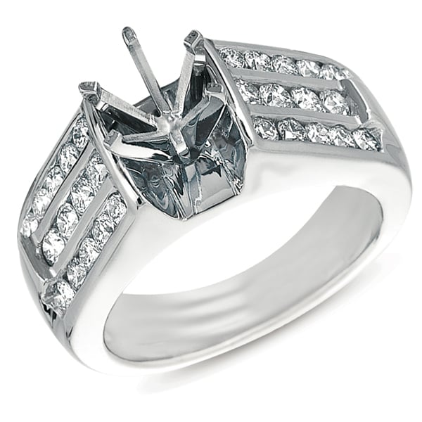 White Gold Engagement Ring