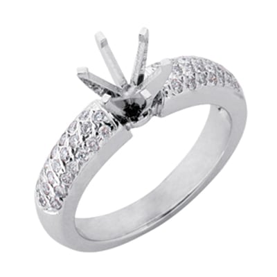 White Gold Engagement Ring