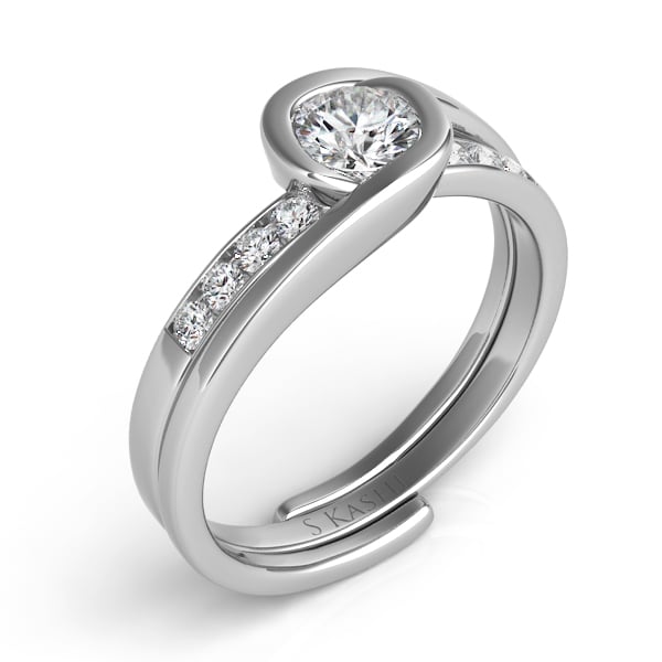 White Gold Engagement Ring