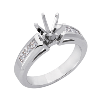 White Gold Engagement Ring