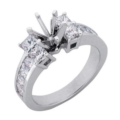 White Gold Engagement Ring