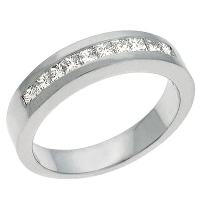 White Gold Diamond Band