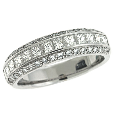 White Gold Matching Band
