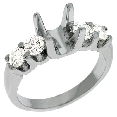 White Gold Engagement Ring