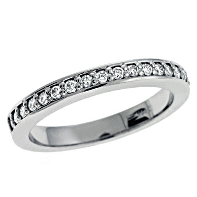 White Gold Matching Band