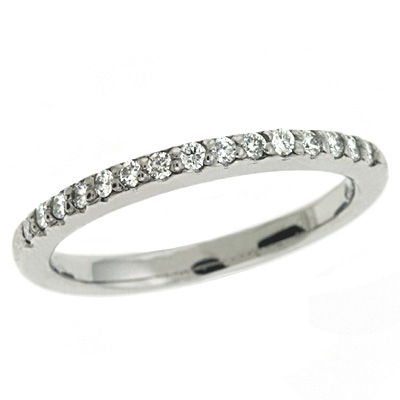 White Gold Matching Band