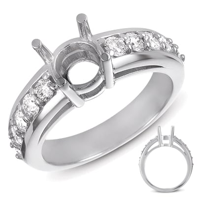 White Gold Engagement Ring
