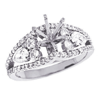 White Gold Engagement Ring