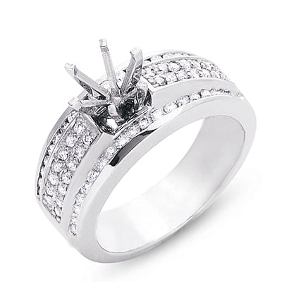White Gold Engagement Ring