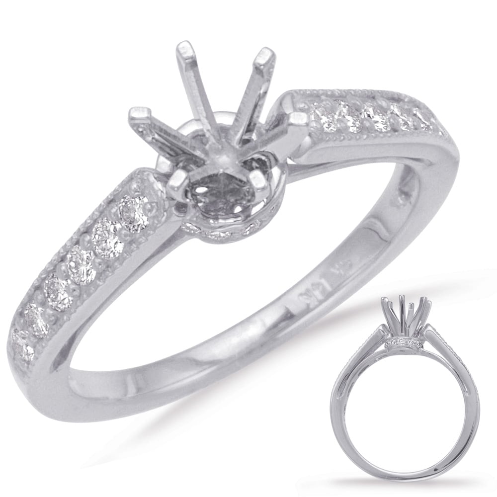 White Gold Engagement Ring