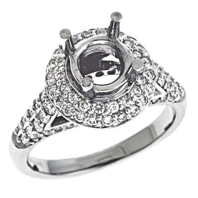 White Gold Engagement Ring