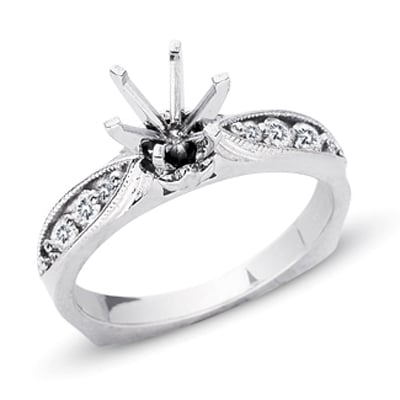 White Gold Engagement Ring