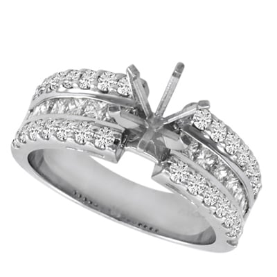 White Gold Engagement Ring