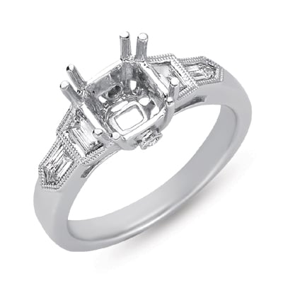 White Gold Engagement Ring