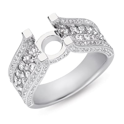 White Gold Engagement Ring