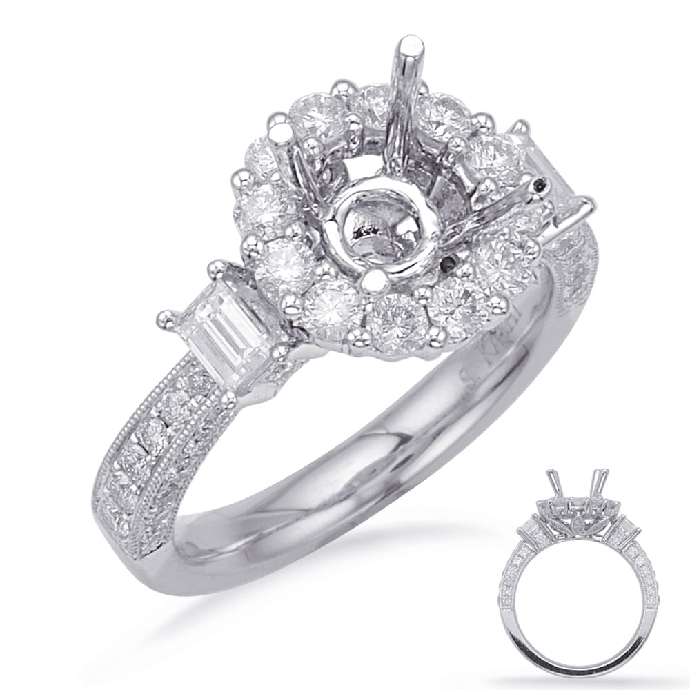 White Gold Engagement Ring