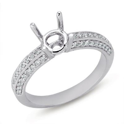 White Gold Engagement Ring